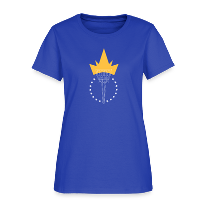 Freedom Torch | Women's Tee - royal blue