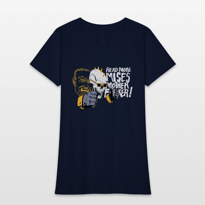 Read More Mises Mother F**ker! | Women's Tee - navy