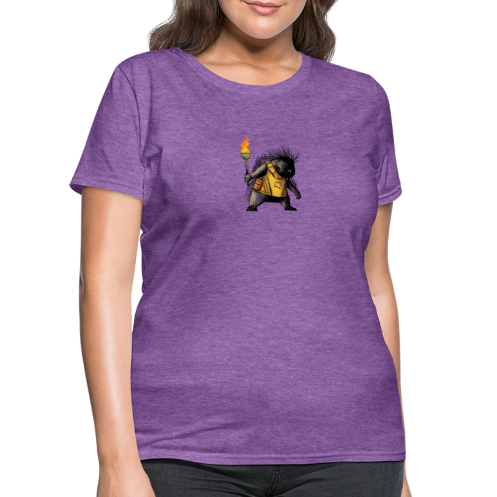 Free the Porcupine | Women's Tee - purple heather