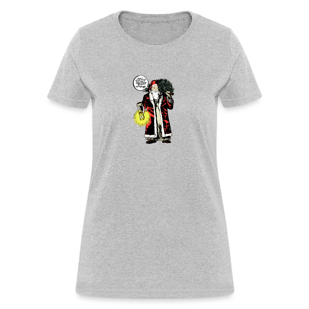 2021 Santa | Women's Tee - heather gray