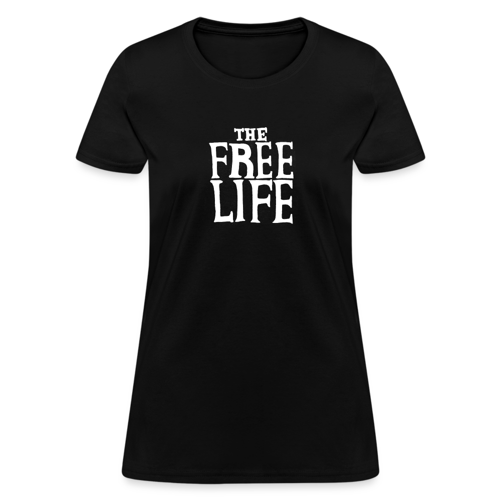 The Free Life | Women's Tee - black