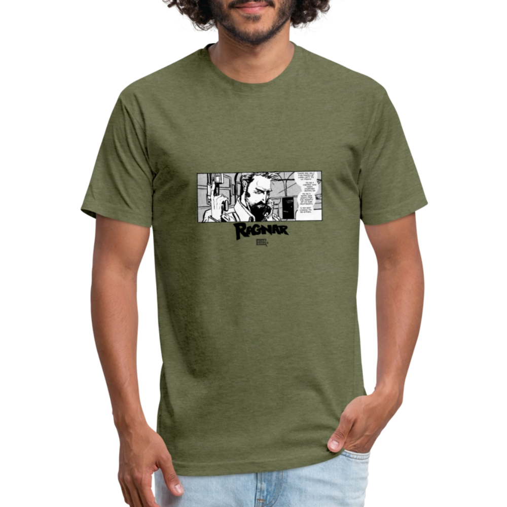 Ragnar Comic | Men's Tee - heather military green