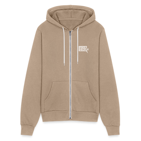 Free the People | Zip Hoodie - tan