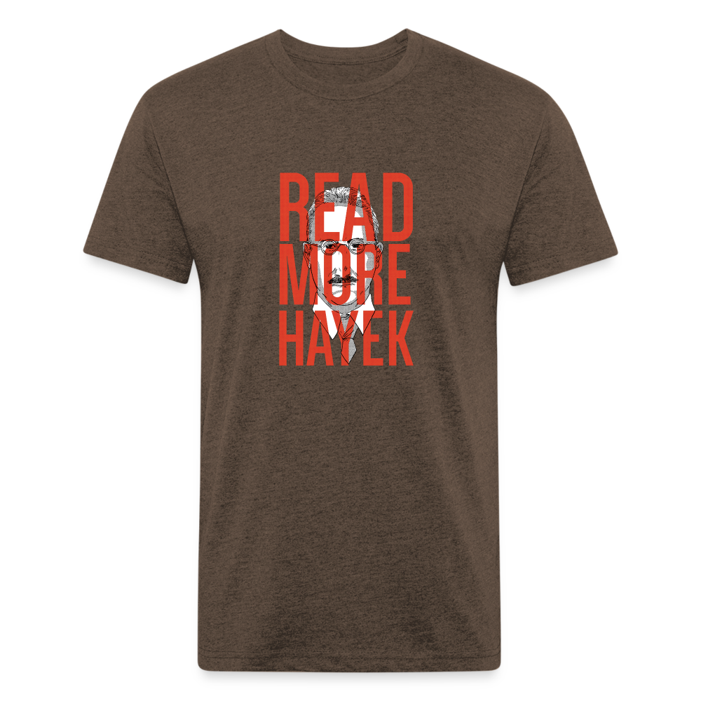 Read More Hayek | Men's Tee - heather espresso