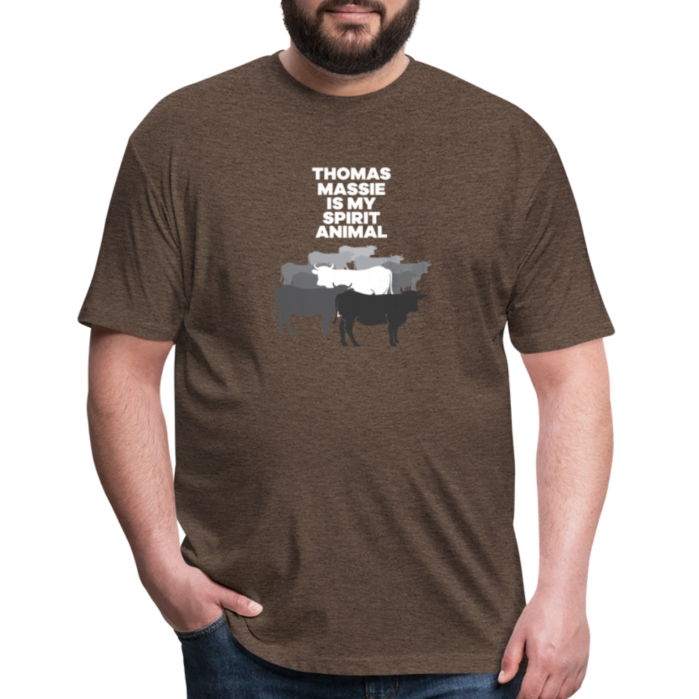 Thomas Massie Is My Spirit Animal | Men's Tee - heather espresso