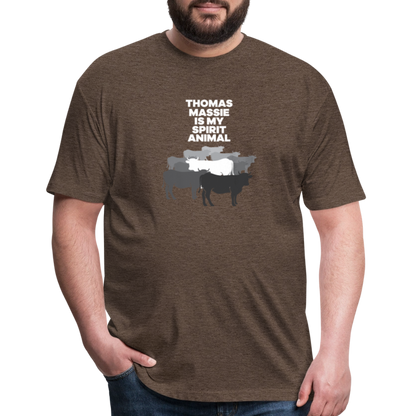 Thomas Massie Is My Spirit Animal | Men's Tee - heather espresso