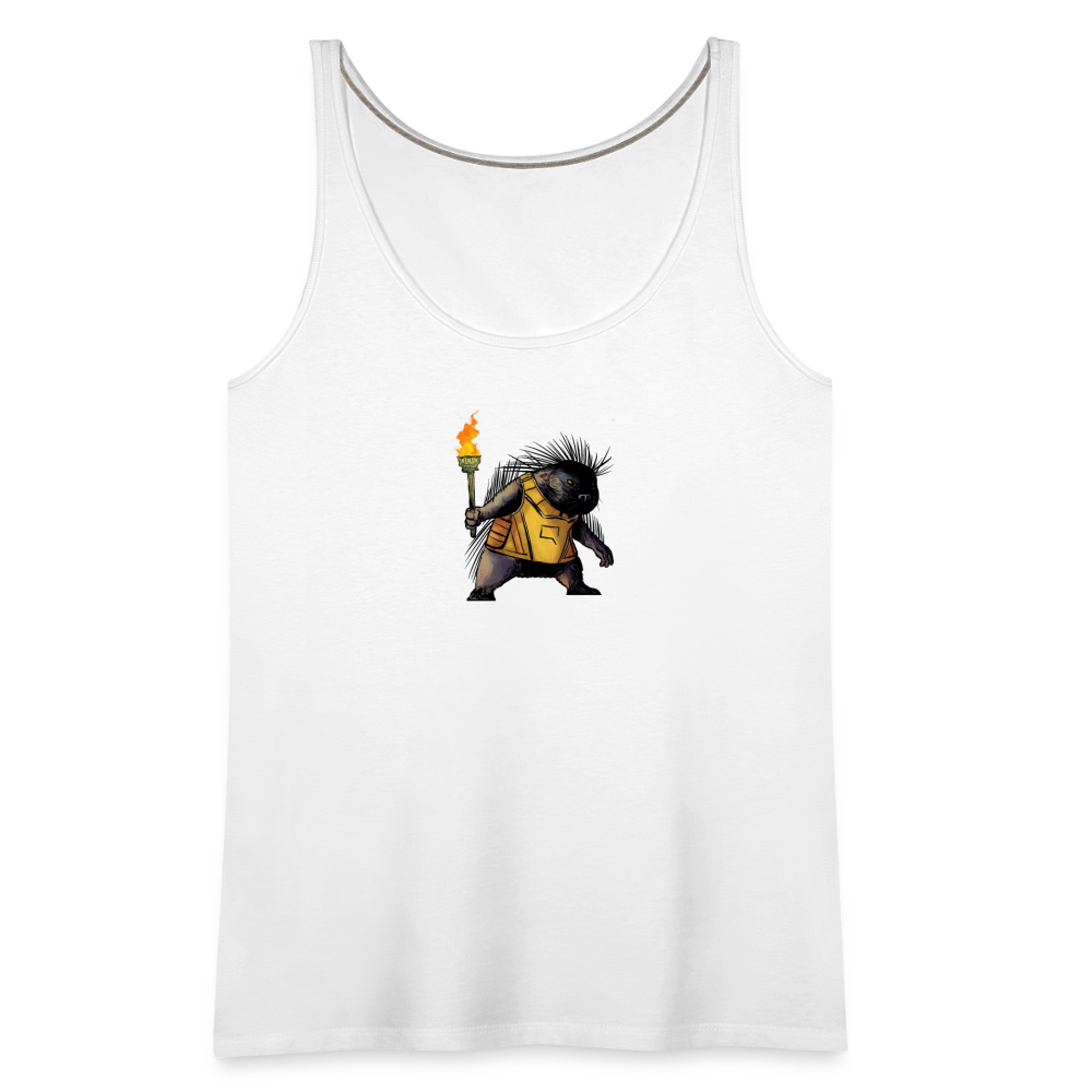 Free the Porcupine | Women's Tank - white