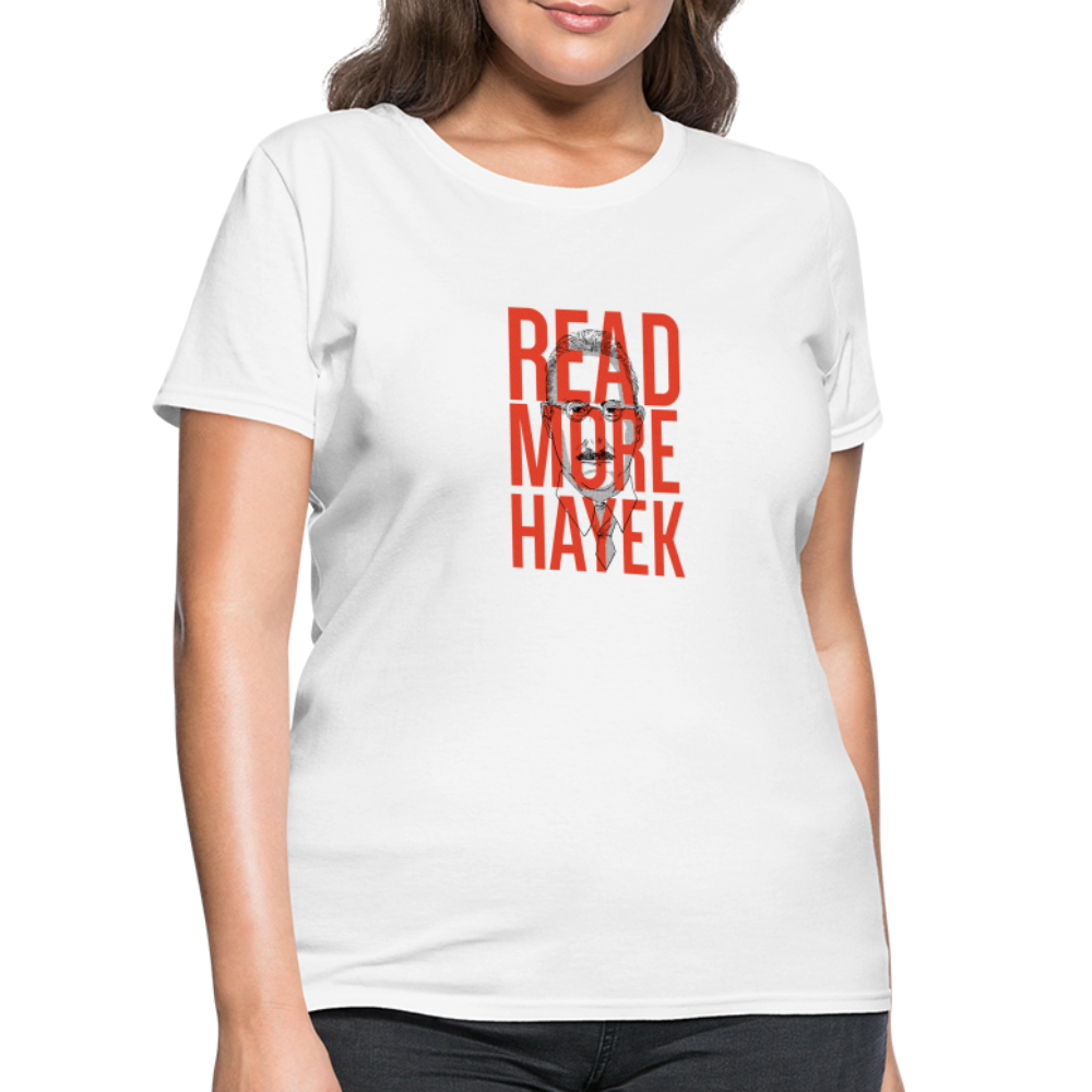 Read More Hayek | Women's Tee - white