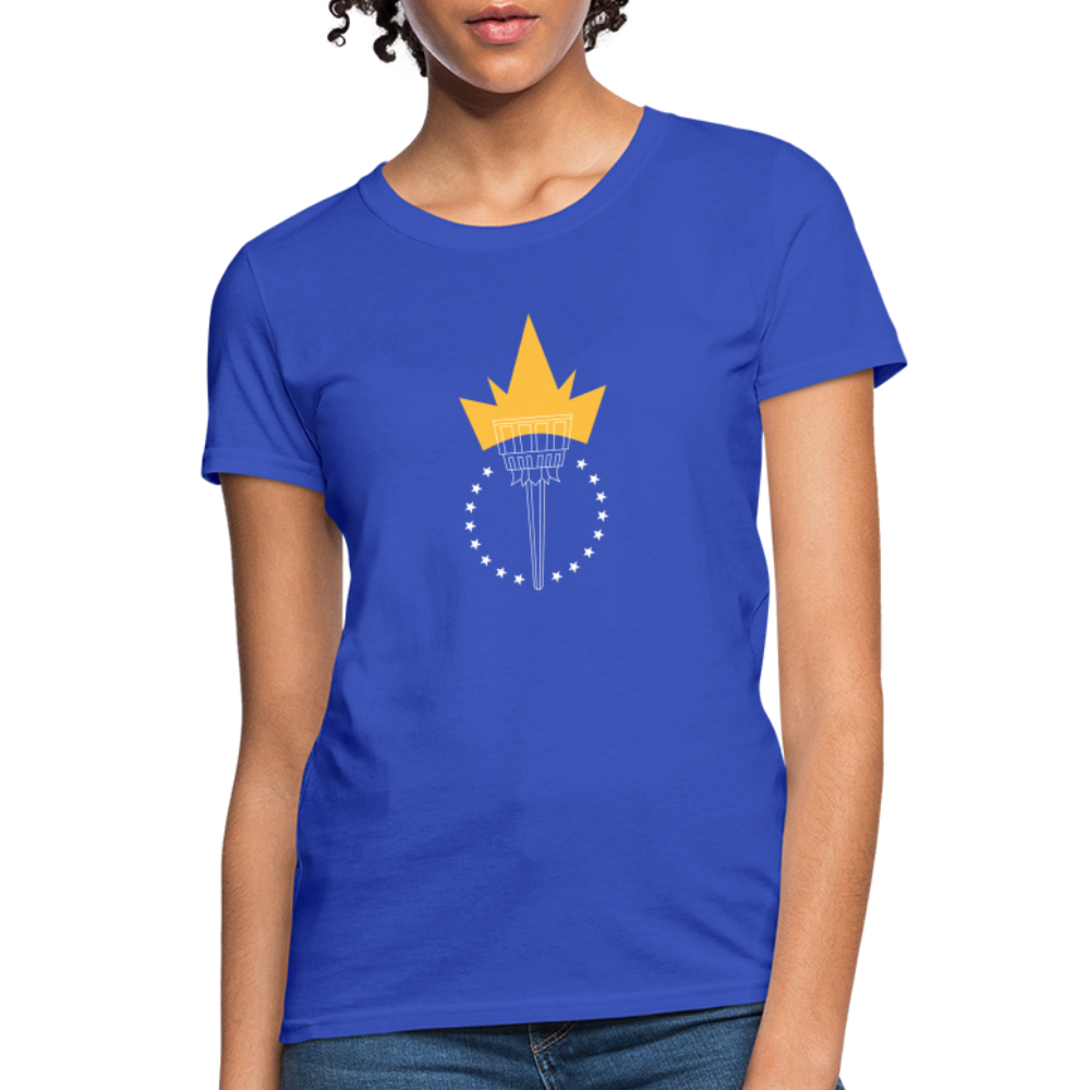 Freedom Torch | Women's Tee - royal blue