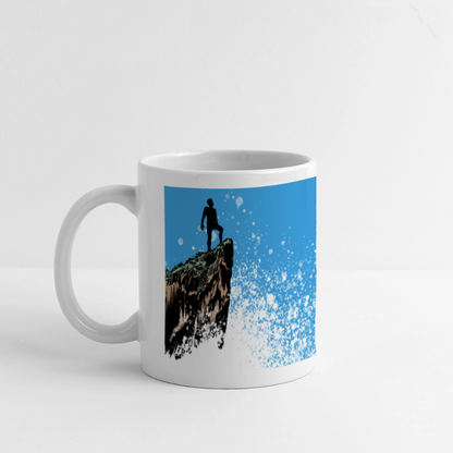 Howard Roark Laughed Coffee Mug - white