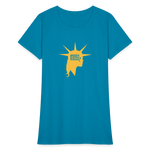 Liberty Head | Women's Tee - turquoise