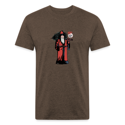 2022 Santa | Men's Tee - heather espresso