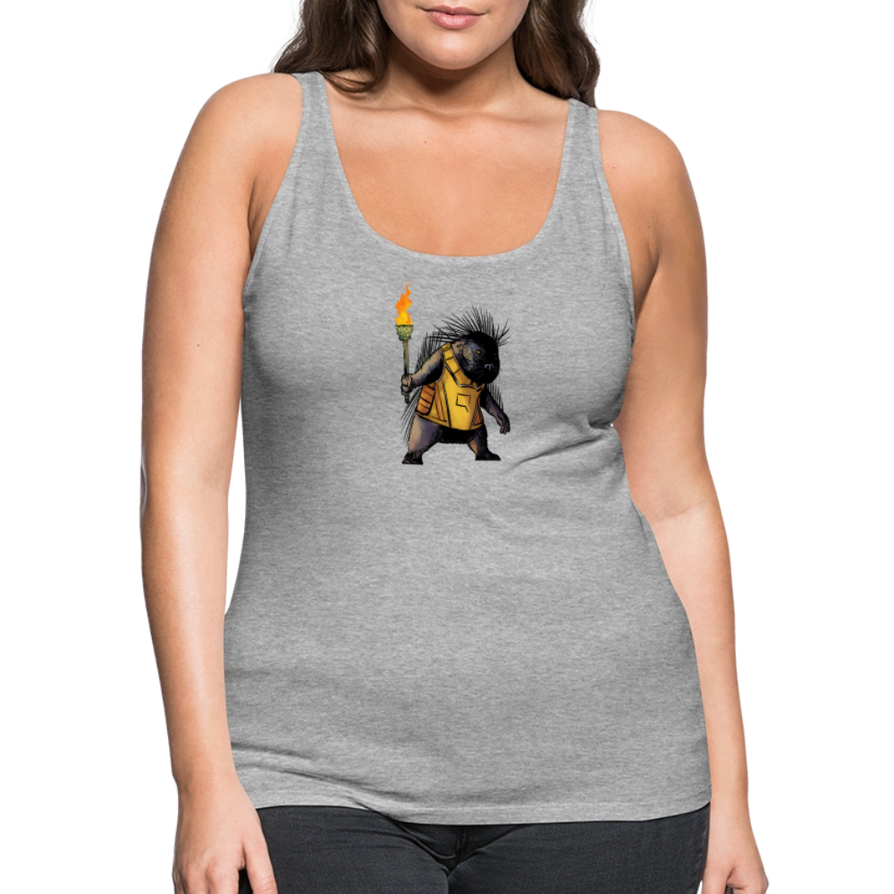 Free the Porcupine | Women's Tank - heather gray