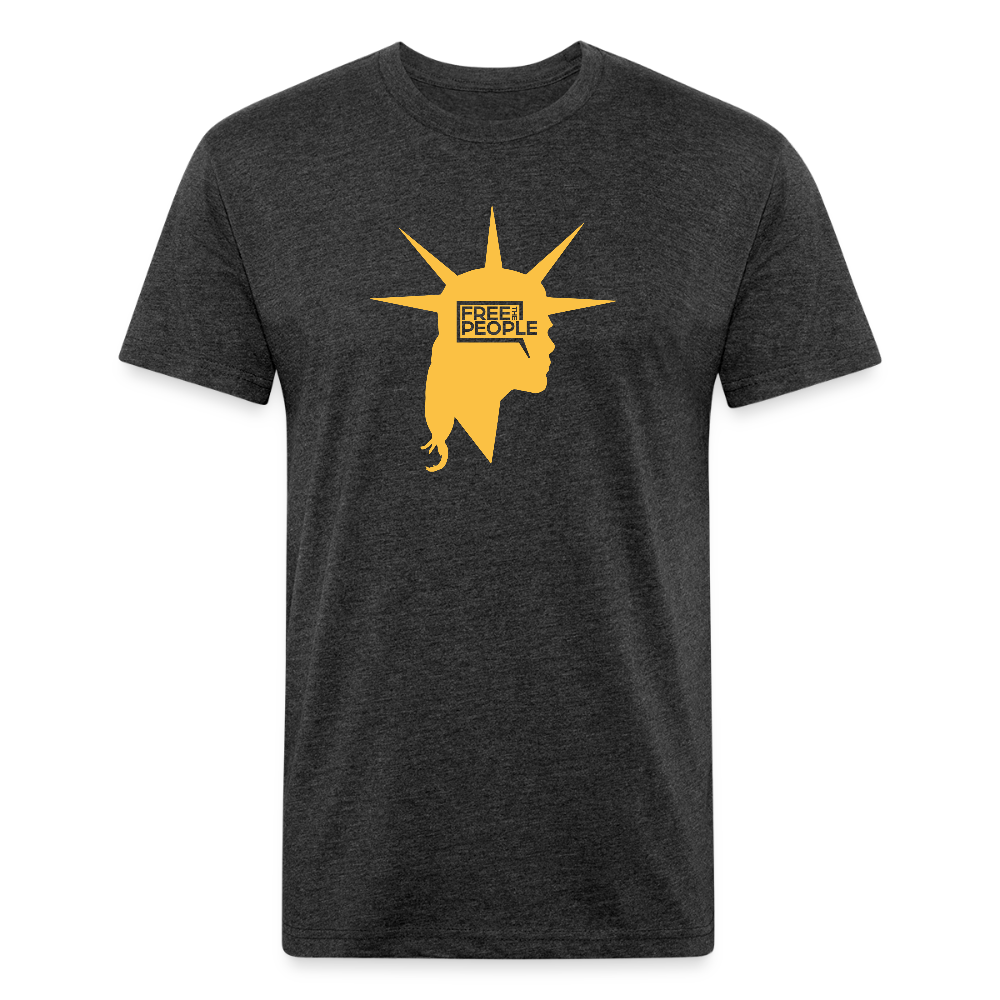 Liberty Head | Men's Tee - heather black