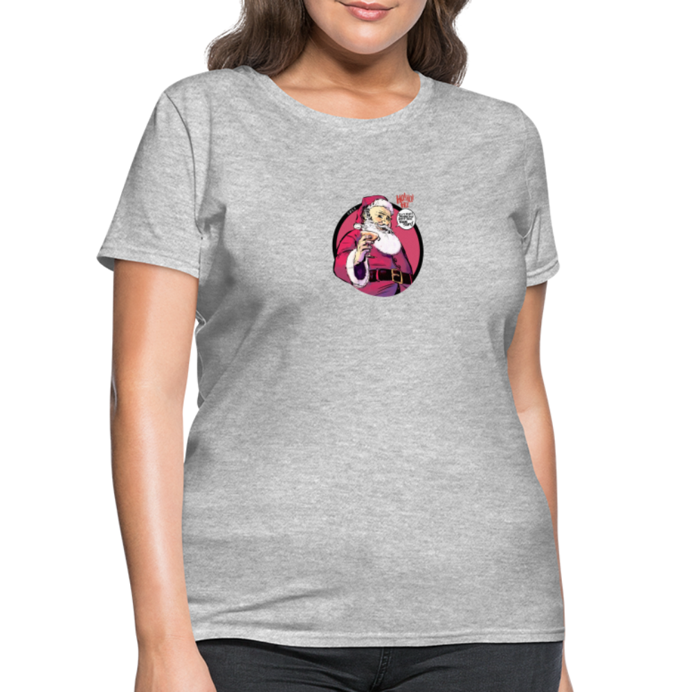 2023 Santa | Women's Tee - heather gray