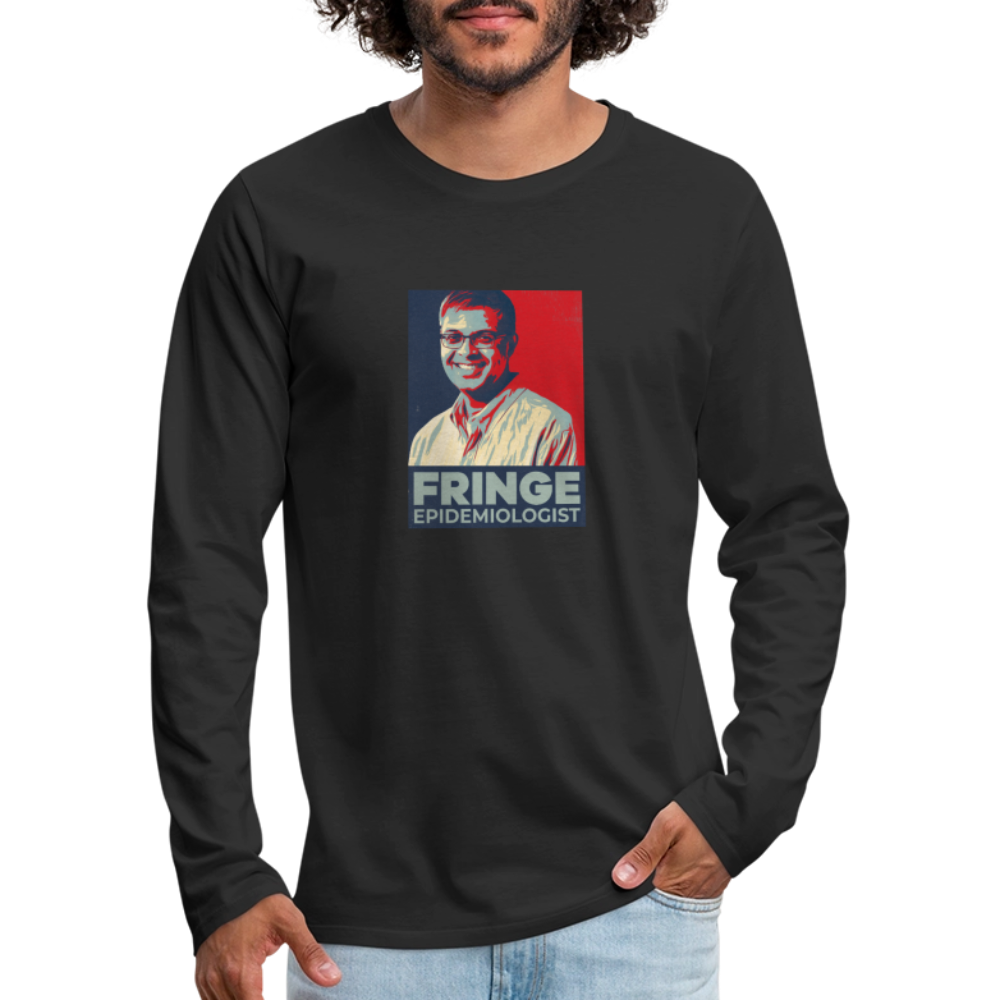 Fringe Epidemiologist | Men's Long Sleeve Tee - black