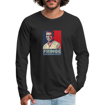 Fringe Epidemiologist | Men's Long Sleeve Tee - black