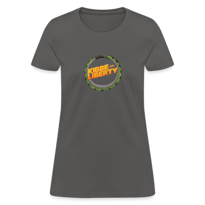 Kibbe on Liberty | Women's Tee - charcoal