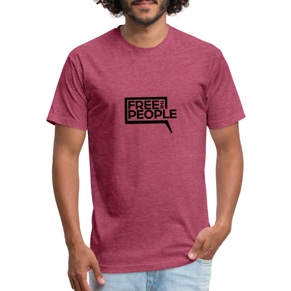 Free the People | Men's Tee - heather burgundy