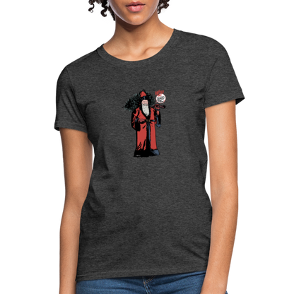 2022 Santa | Women's Tee - heather black