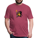 Free the Porcupine | Men's Tee - heather burgundy