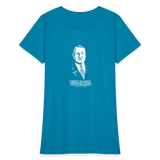 Ludwig von Mises Quote | Women's Tee - turquoise