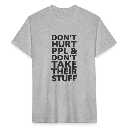 Don't Hurt People | Men's Tee - heather gray