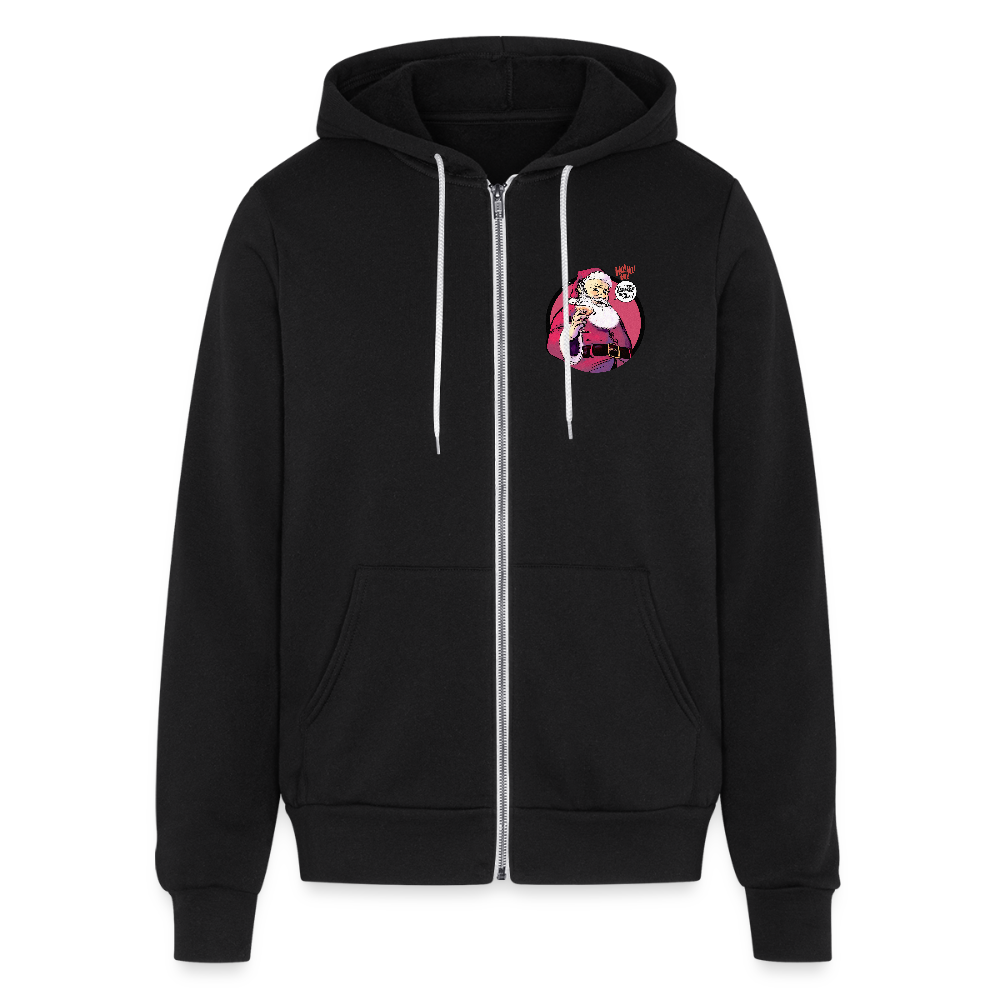 2023 Santa | Zip Hoodie - black