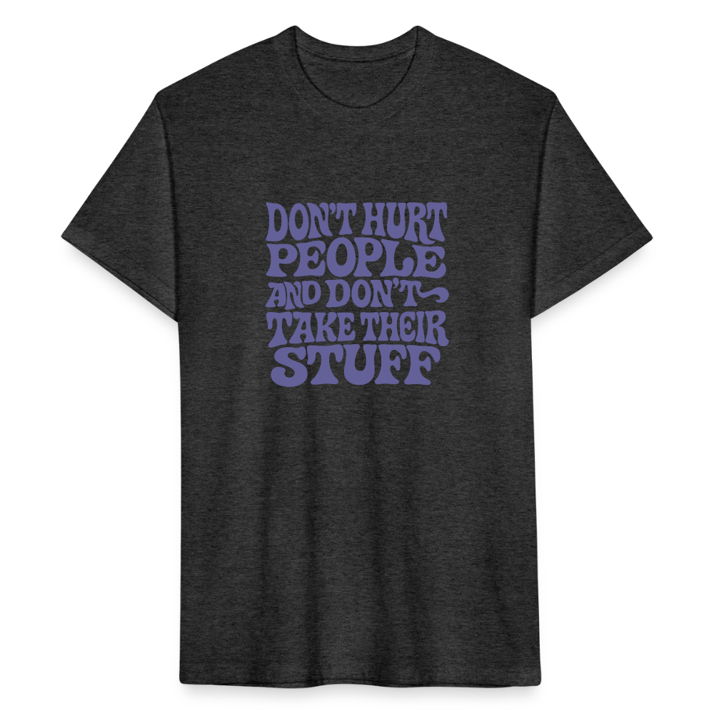 Don't Hurt People | Retro | Men's Tee - heather black