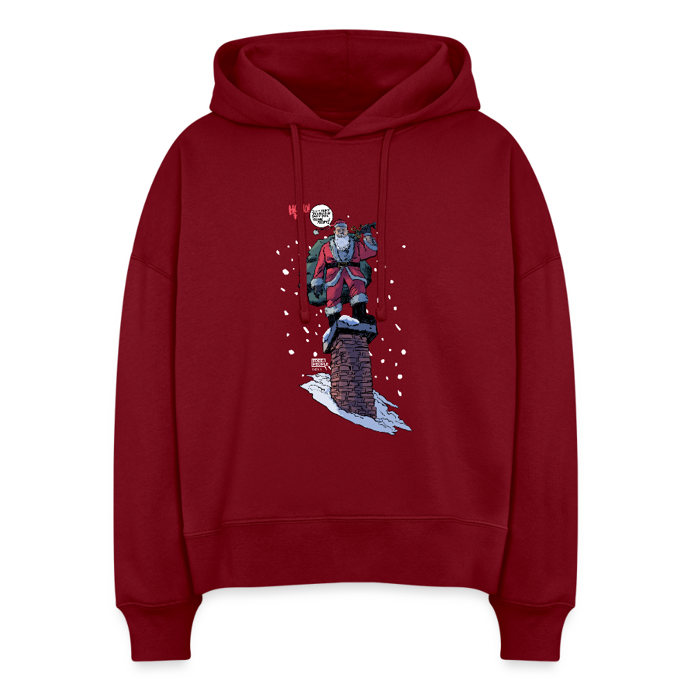 2024 Santa | Women's Hoodie - burgundy