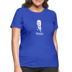 Ludwig von Mises Quote | Women's Tee - royal blue