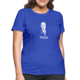 Ludwig von Mises Quote | Women's Tee - royal blue