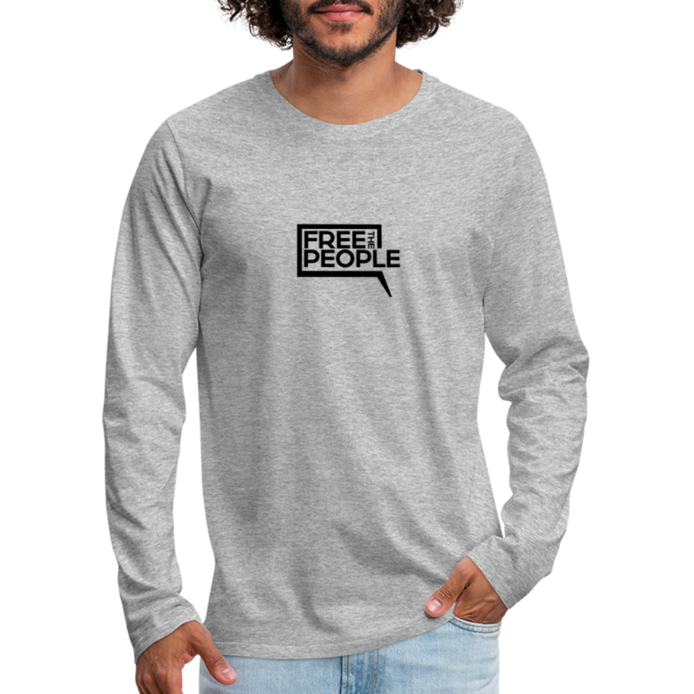 Free the People | Men's Long Sleeve Tee - heather gray