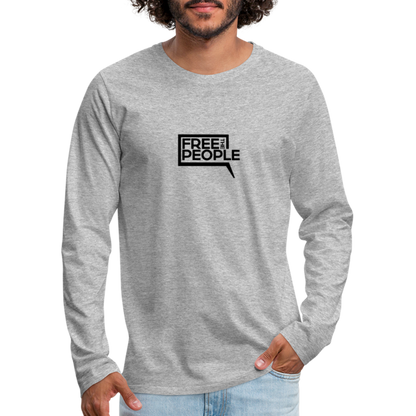 Free the People | Men's Long Sleeve Tee - heather gray