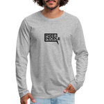 Free the People | Men's Long Sleeve Tee - heather gray