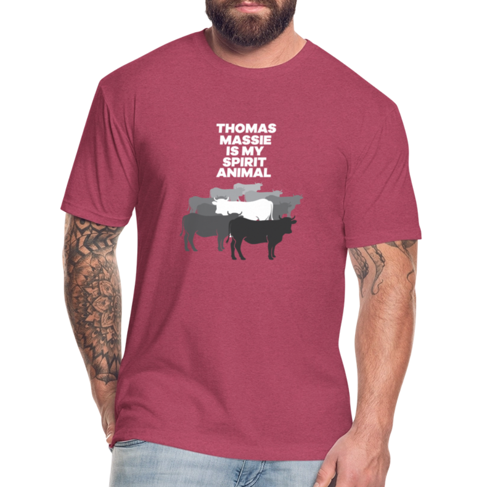 Thomas Massie Is My Spirit Animal | Men's Tee - heather burgundy