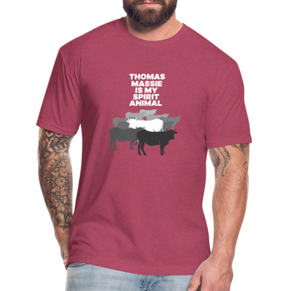 Thomas Massie Is My Spirit Animal | Men's Tee - heather burgundy