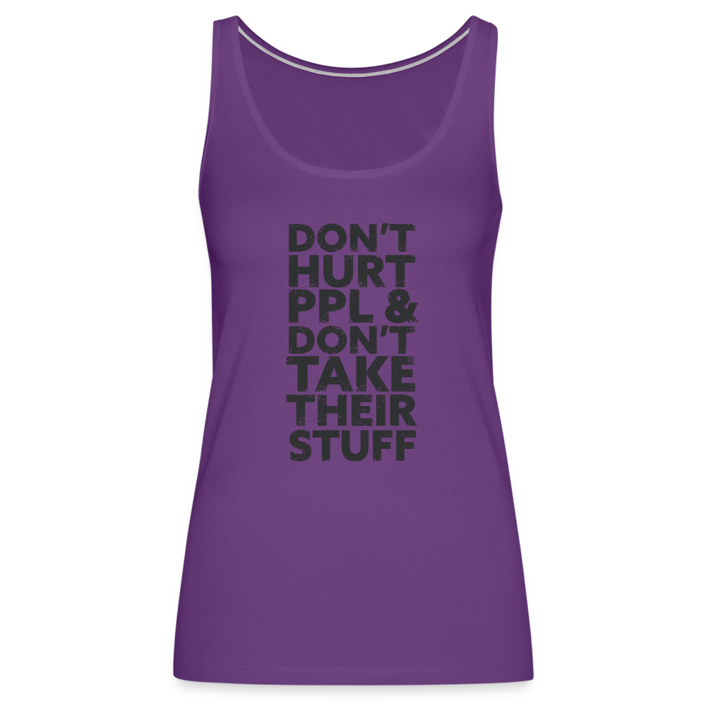 Don't Hurt People | Women's Tank - purple