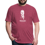 Ludwig von Mises Quote | Men's Tee - heather burgundy