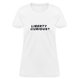 Liberty Curious? | Women's Tee - white