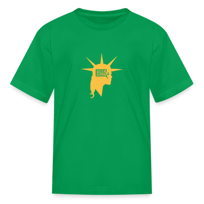Liberty Head | Youth Tee - kelly green