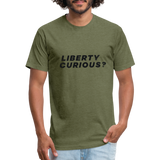 Liberty Curious? | Men's Tee - heather military green