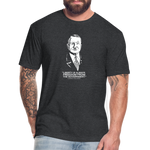 Ludwig von Mises Quote | Men's Tee - heather black