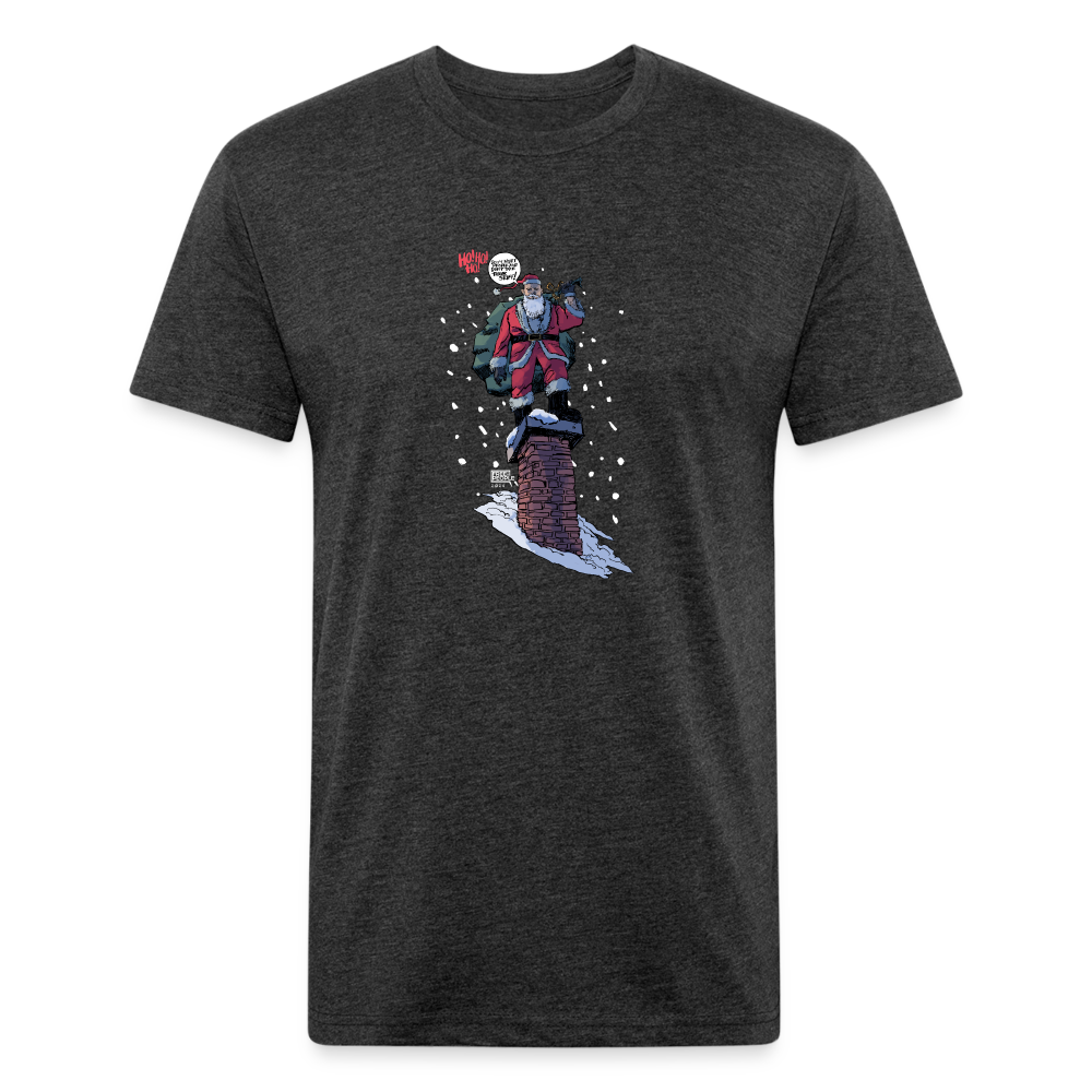 2024 Santa | Men's Tee - heather black