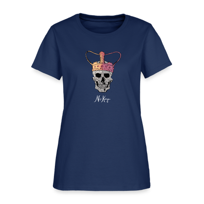 No Kings | Women's Tee -  blue dusk