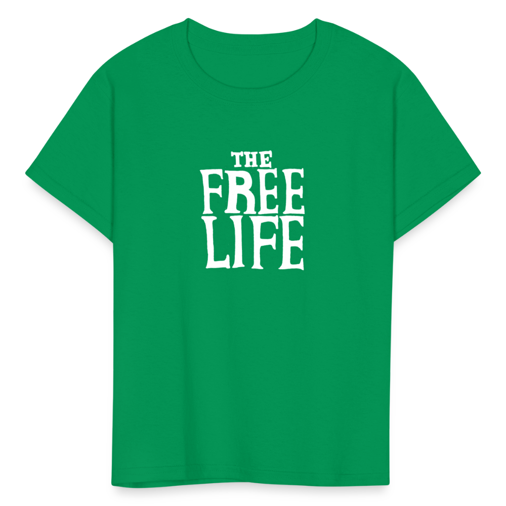 The Free Life | Youth Tee - kelly green