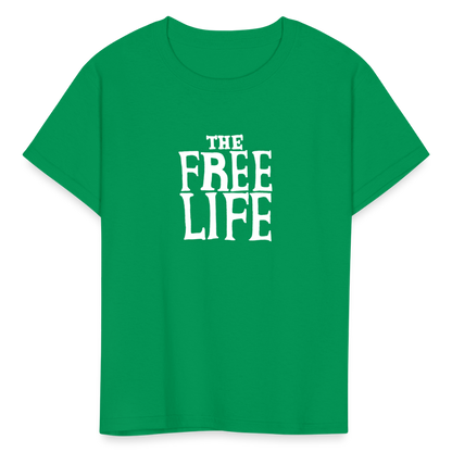 The Free Life | Youth Tee - kelly green