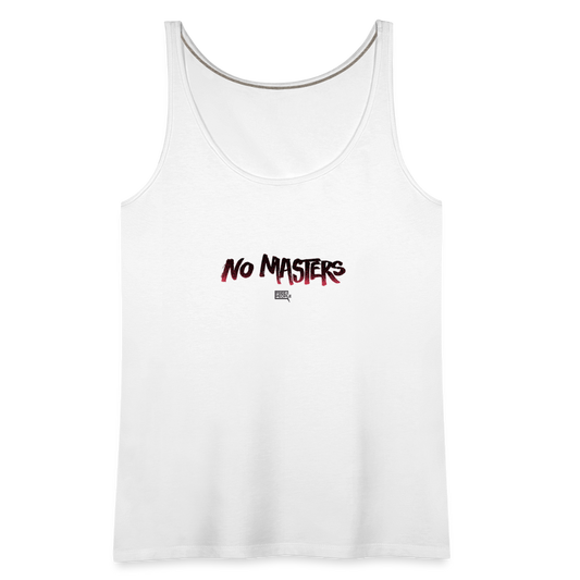 No Masters | Women's Tank - white