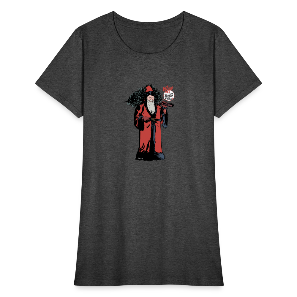 2022 Santa | Women's Tee - heather black