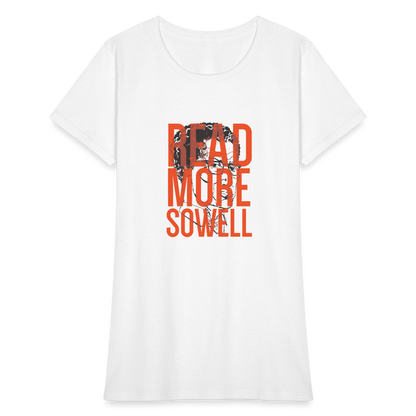 Read More Sowell | Women's Tee - white